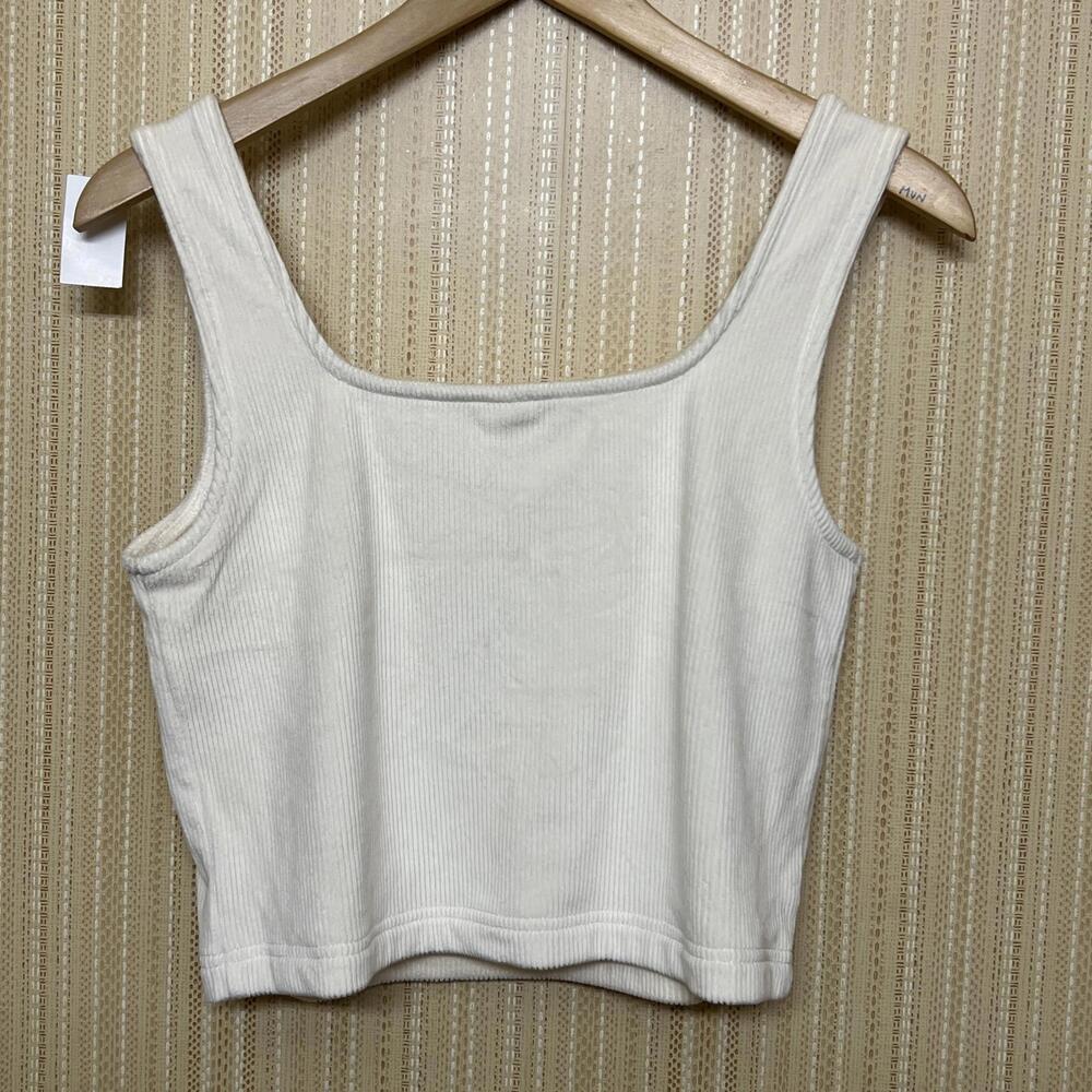 LOFT Brushed Rib Square Neck Bralette - Picture 3 of 3